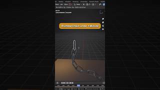 Blender Animted Chain Under 1 Minute