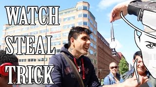 Watch steal Trick on a Fan⌚️ - Julien Magic