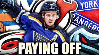 Vladimir Tarasenko STILL WANTS A TRADE, But The Blues' Bet Is PAYING OFF—Re: Seattle Kraken NHL News