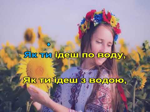 Українська Народна - Ой, чорна я си, чорна караоке
