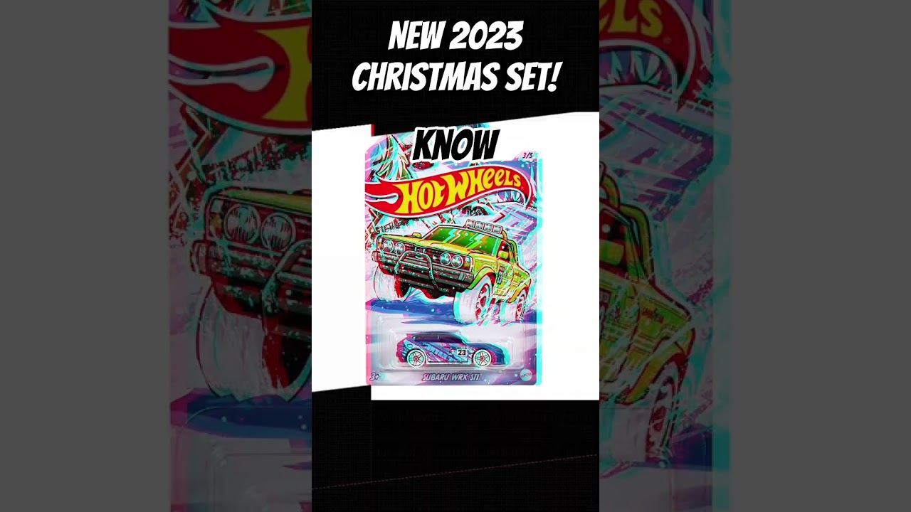 LEAKED 2023 Hot Wheels CHRISTMAS Set in March?!💀🤣 
