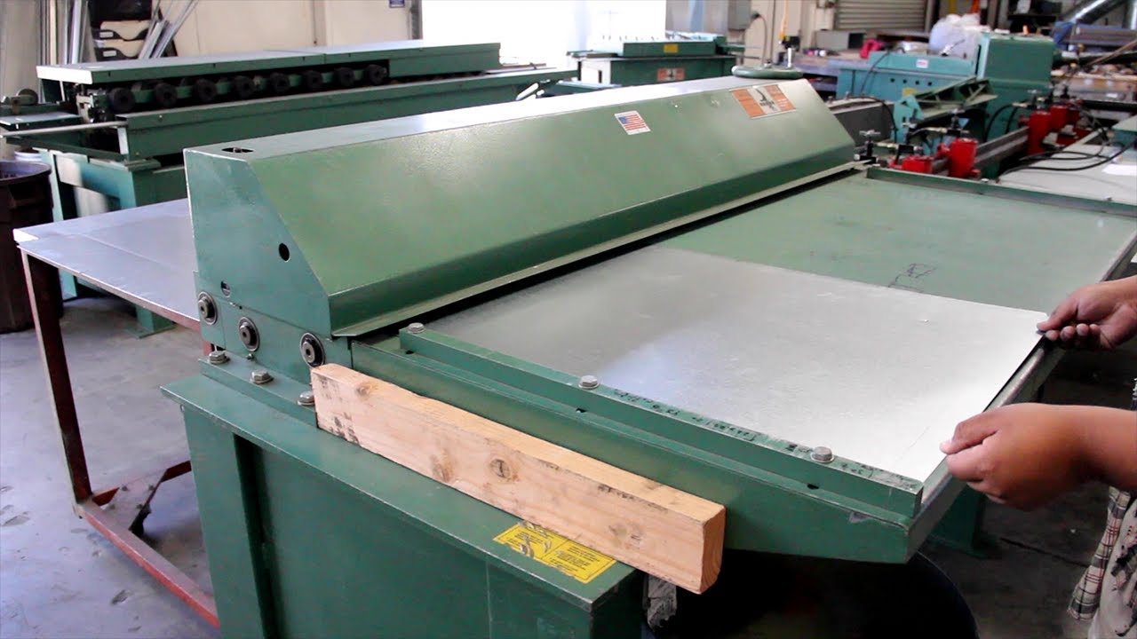 Tin Knocker 1660 Duct Beader YouTube