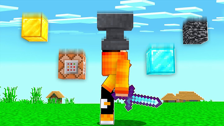 MINECRAFT, PORÉM OS BLOCOS CAEM DO CÉU!