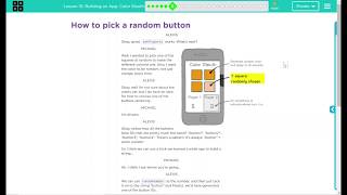 Unit 5 - Lesson 10 #6: How To Pick A Random Button