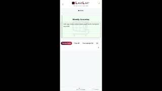 LastList: Free multi-store grocery list app with real prices and recipes screenshot 4