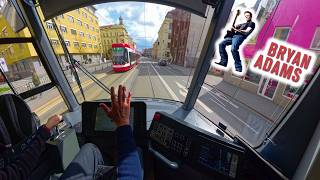Bryan Adams - Everything I Do, I Do It For You - Linka 8 Brno Tram Cab View Cz Překlad