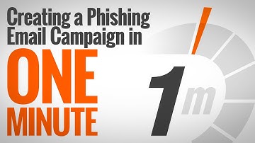 Creating A Simulated Phishing Campaign In One Minute