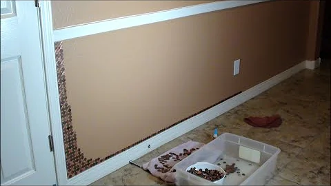 What to do with pennies - Penny Wall Project