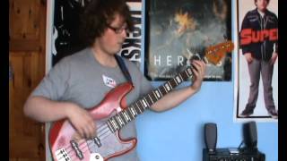 Ian Dury & The Blockheads - Hit Me With Your Rhythm Stick bass cover - Nick Latham