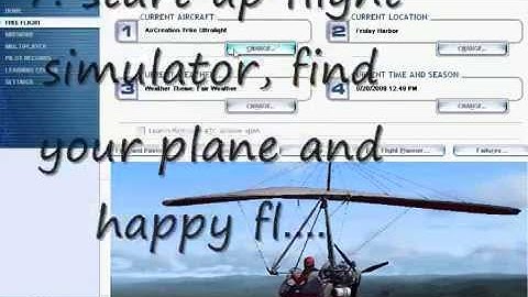 How to install aircraft into fsx (vista)