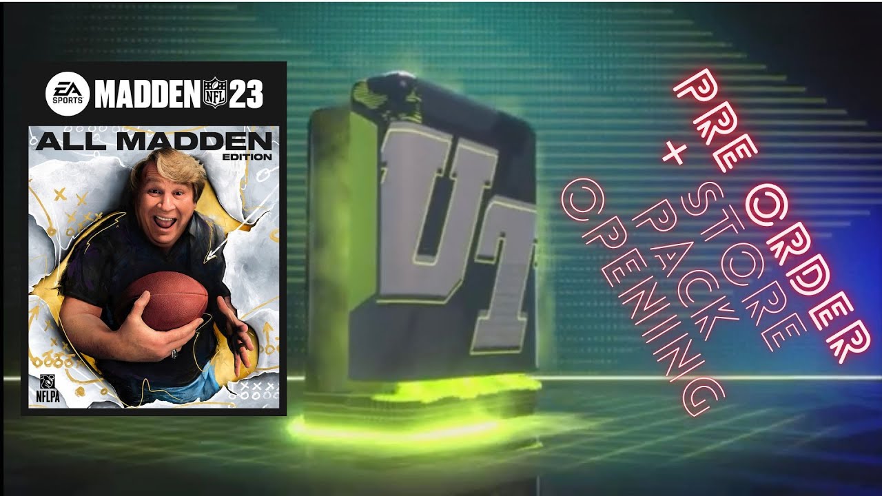 MADDEN 23 ALL MADDEN EDITION PRE ORDER PACK OPENING!!!!