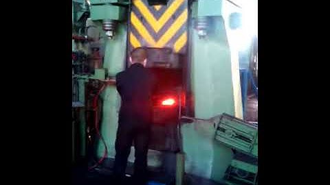 Connecting rod forging line, Baixie CNC fully hydraulic die forging hammer