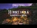 Lord of the rings  hobbit hole  ambience  music  3 hours