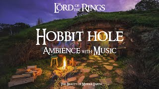 Lord Of The Rings | Hobbit Hole | Ambience & Music | 3 Hours