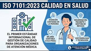 ISO 7101:2023 | ¿El fin del caos en los hospitales? 🏥✨ (Gestión de Calidad en Salud)