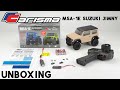 Unboxing the carisma msa1e suzuki jimny jb74 124 scale 4wd rtr crawler  motion rc