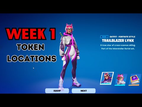 How to find the Trailblazer Lynx Quest Pack Tokens! - WEEK 1