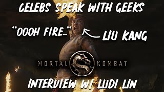 Mortal Kombat (2021) - Interview w/ Ludi Lin (Liu Kang) | Celebs Speak With Geeks!