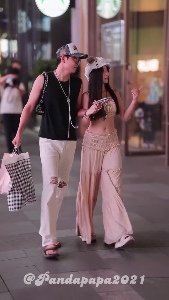 Chinese Street Fashion Couple Ootd Boys Fashion Style #shorts #tiktok