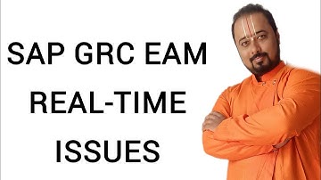 SAP GRC EAM - Real Time Issue - Receiver does not exist in system 