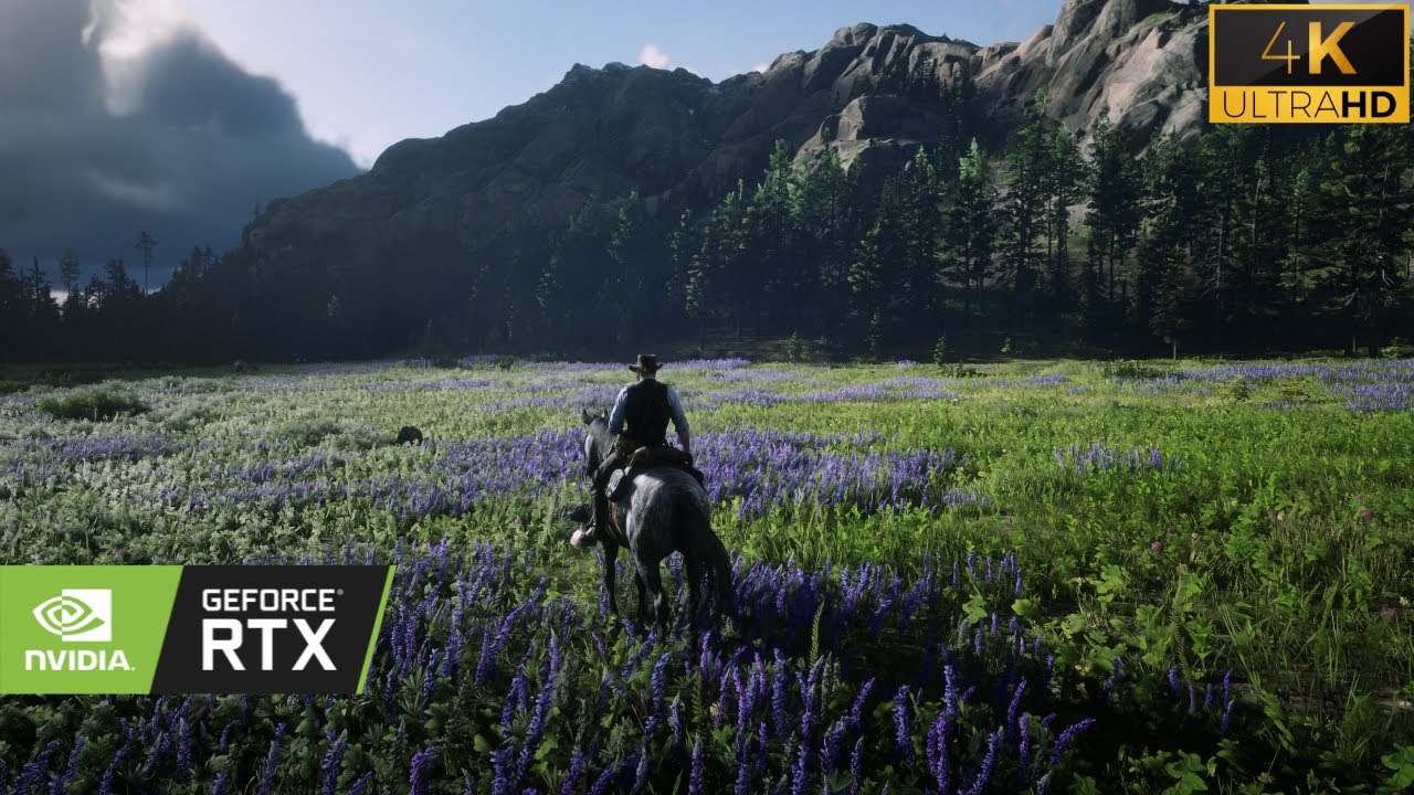 RDR2 Relaxing Ambient Walk | 4K Ultra Max Graphics / ريد ديد ردمشين 2 ...