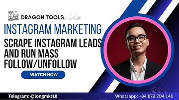How to Scrape Instagram Leads and Run a Mass Follow/Unfollow Campaign