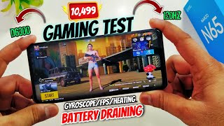 NARZO N65 5G PUBG (BGMI) Gaming, FPS, Heating & Battery Draining Test | Best Gaming Mobile Under 11K