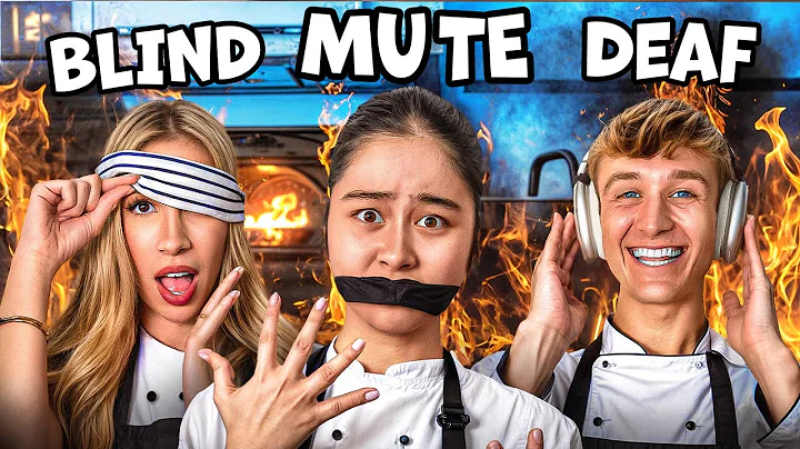 BLIND DEAF MUTE BAKING CHALLENGE PART 3 ( w/ LANA RAE, CARTER)