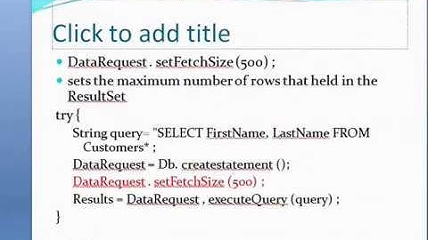 Jdbc ResultSet part 2