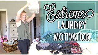 EXTREME LAUNDRY MOTIVATION | LAUNDRY ROUTINE | ULTIMATE LAUNDRY DAY | REALISTIC LAUNDRY ROUTINE