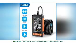 KERUI Industrial Endoscope Camera 4.3 "Single Dual Lens HD 1080P Car Inspection Borescope IP67 Water