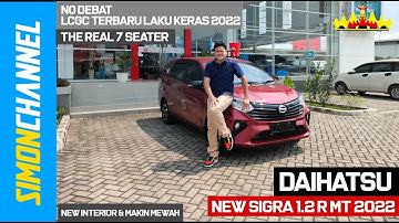 New Daihatsu Sigra R 2022, Scarlett Red Colour, Exterior & Interior [B401RS]