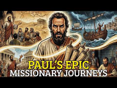 Paul's 4 Missionary Journeys Explained in 1 HOUR