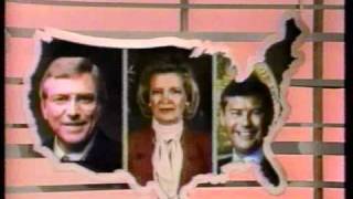 Democratic response to Reagan&#39;s 85 State/Union (hosted by Bill Clinton,music by Genesis) 3/3