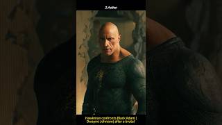 🦅 Hawkman's Code vs. Black Adam's Fury! ⚡️ Black Adam Movie Scene Breakdown #movie #film