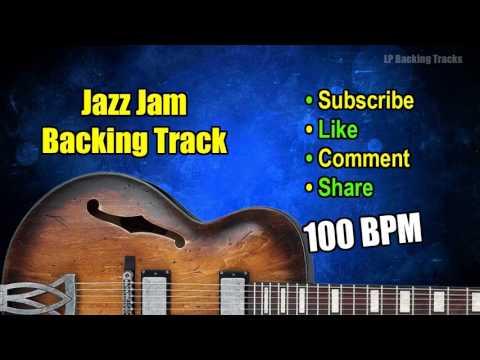 100-bpm-jazz-backing-track---practice-guitar,-drums,-saxophone,-trumpet,-trombone,-piano,-bass,-etc