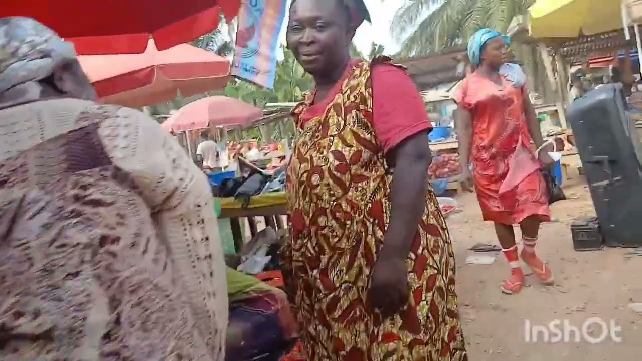 WASA EKURUPONG LOCAL MARKET IN GHANA 🇬🇭 