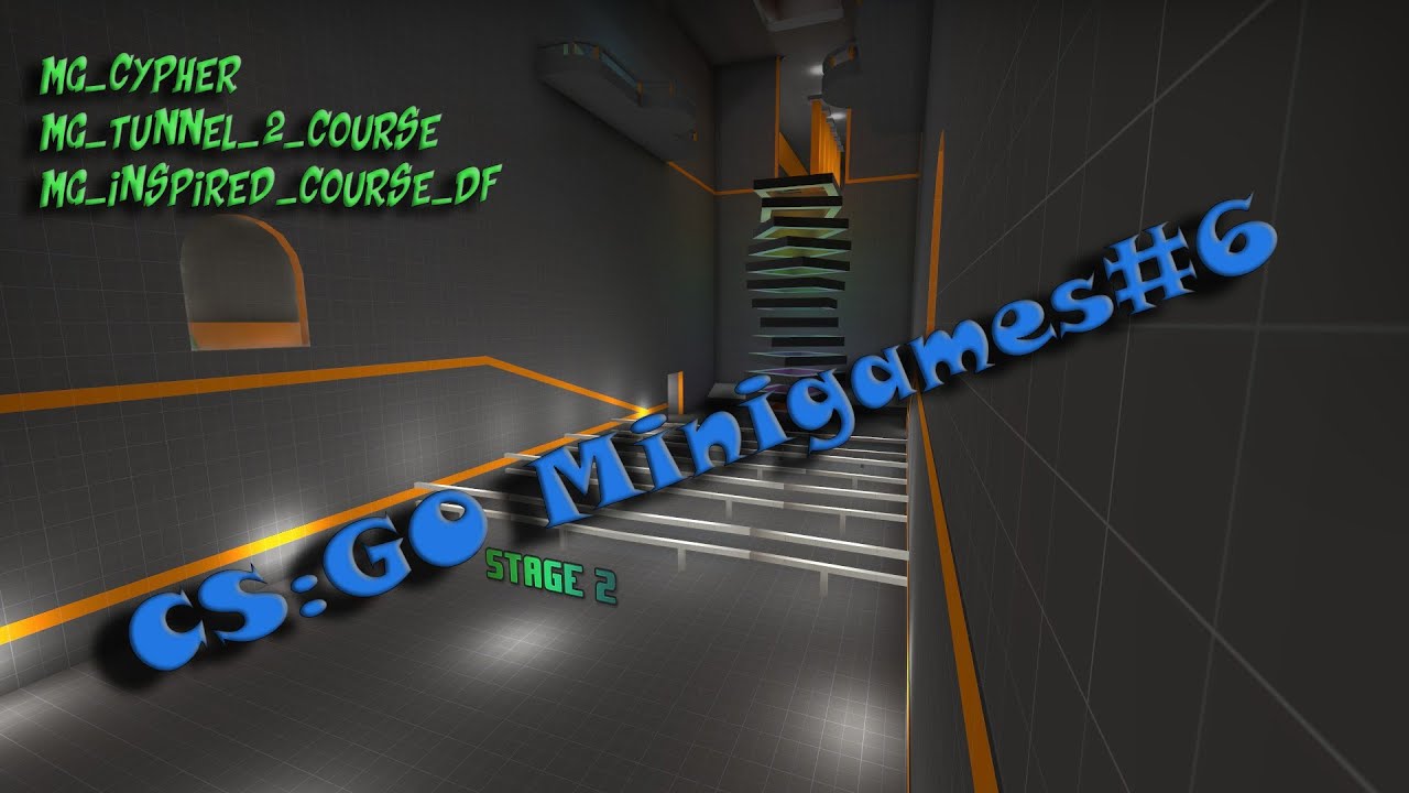 CS:GO minigames#6: mg_cypher // mg_tunnel_2_course // mg_inspired ...