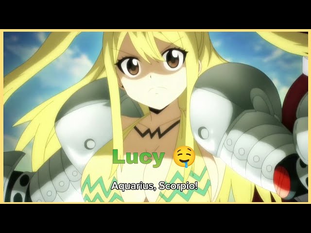 Lucy's New Form!  | Fairy Tail 100 Years Quest Episode 17. - YouTube
