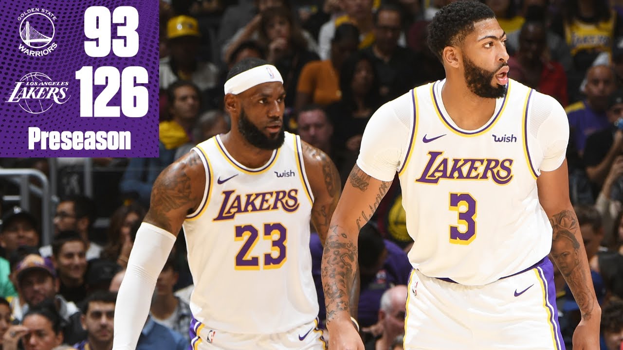 Anthony Davis' Double-Double Leads LeBron James, Lakers to Win ...