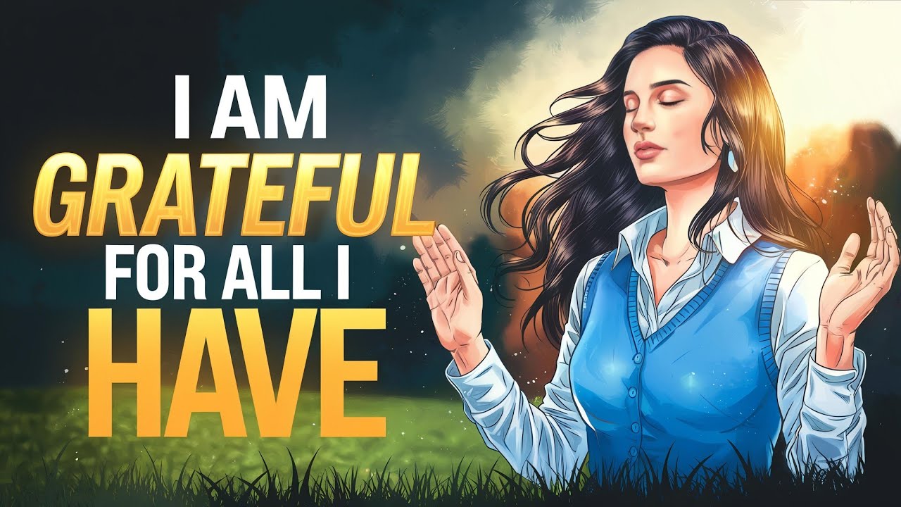 I Am Grateful for All I Have | Affirmations to Start and End Your Day ...