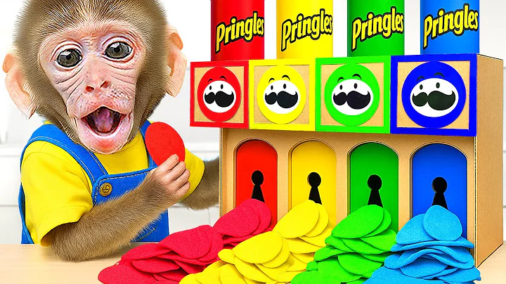 KIKI Monkey Wins Pringles Vending Machine & Handmade Sweets with His Duck Friend | KUDO ANIMAL KIKI