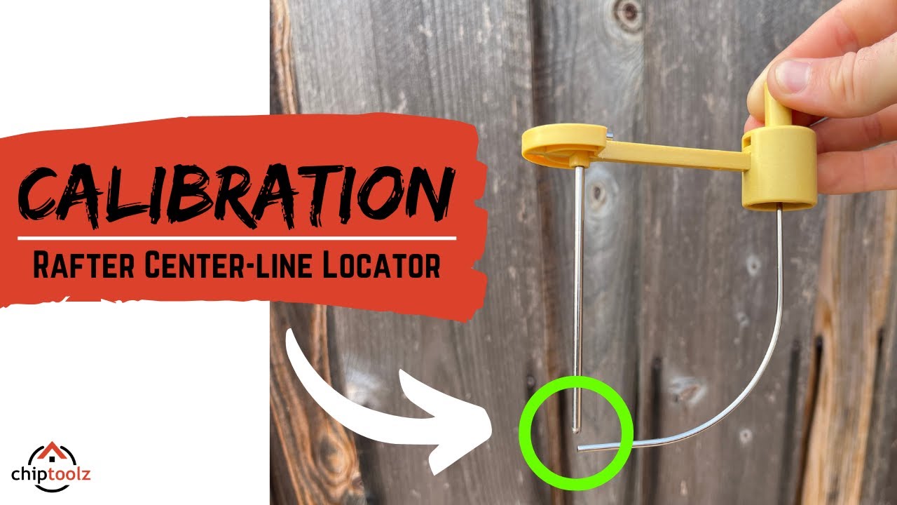 Rafter Center-line Locator - Calibration