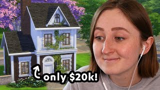 i built a starter home for university in the sims!