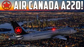 ✈️ Air Canada A220-300 ➜ New York! ✈️ Synaptic x iniBuilds ✈️ CYUL ➜ KLGA ✈️