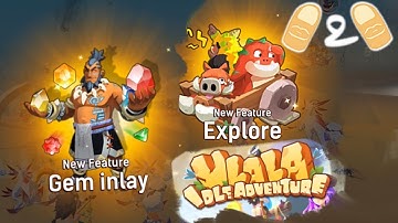 Ulala Idle Adventure Inlay Gem System and Exploration Bata Desert Gameplay