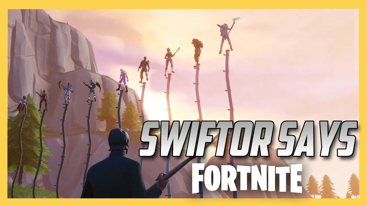 Swiftor Says in Fortnite Creative!