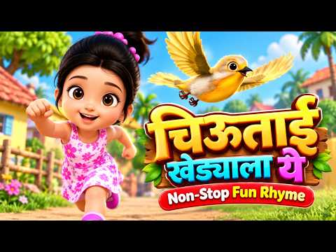 मजेदार मराठी बालगीते | Fun Marathi Rhymes | Everyday Fun Nursery 3D Rhymes