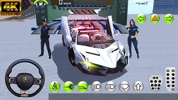 Funny Police Officer Ep10 - Rescue the Super Police Car Funny Driving Gameplay - 3D Driving Class