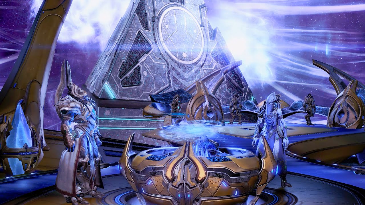 Temple of Unification: Artanis Enters Xel'Naga Homeworld in Altarian R...